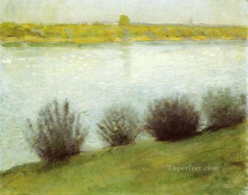 El Rin cerca de Herzel Expresionista Pinturas al óleo